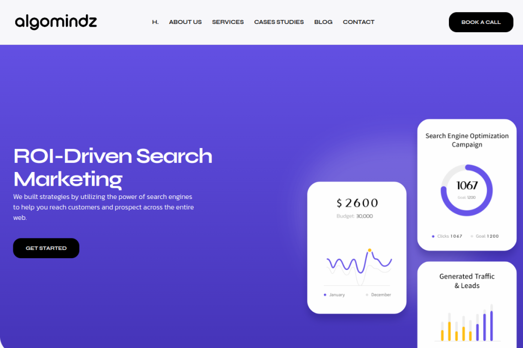 Algomindz screenshot
