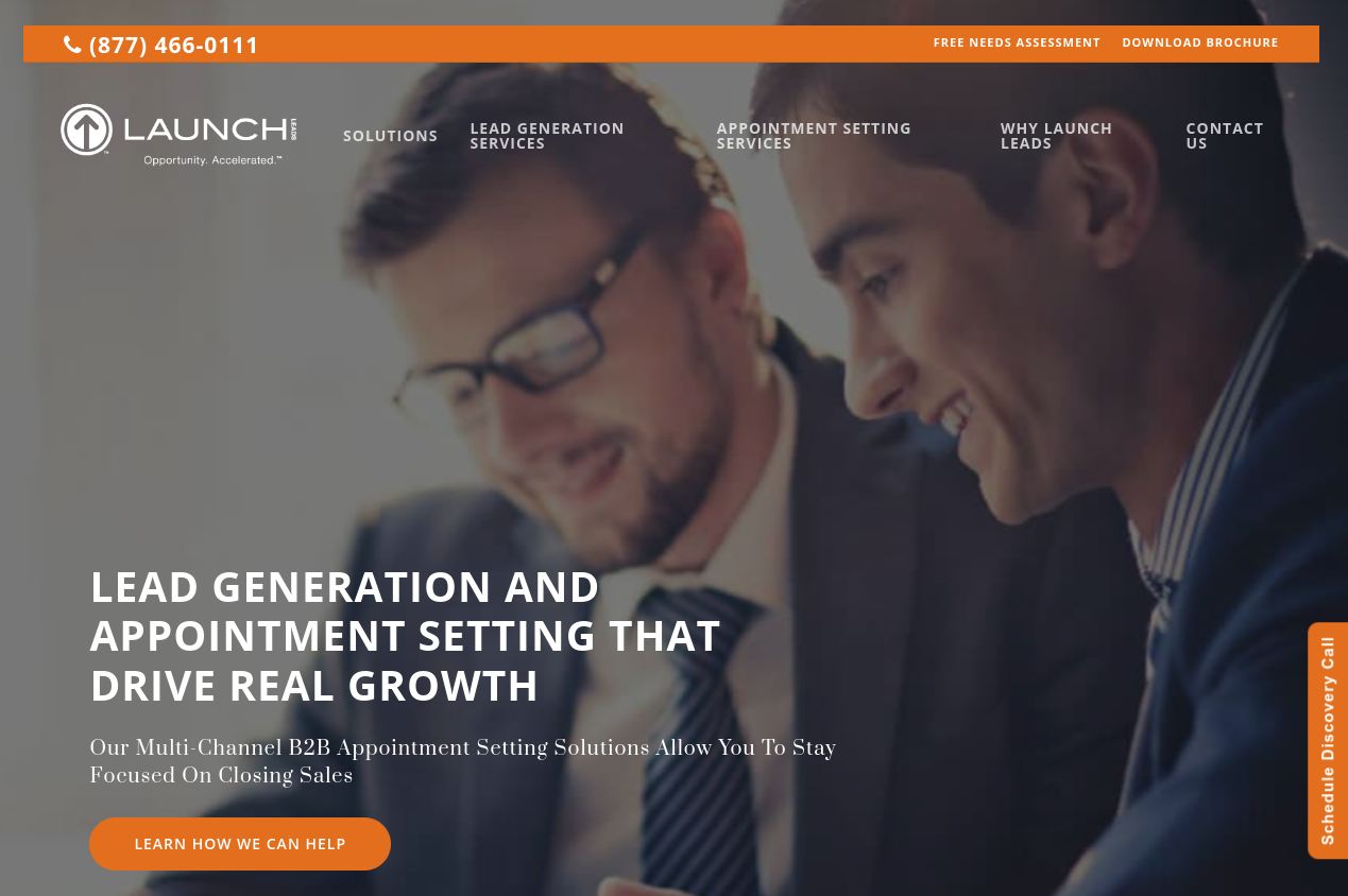 LaunchLeads screenshot