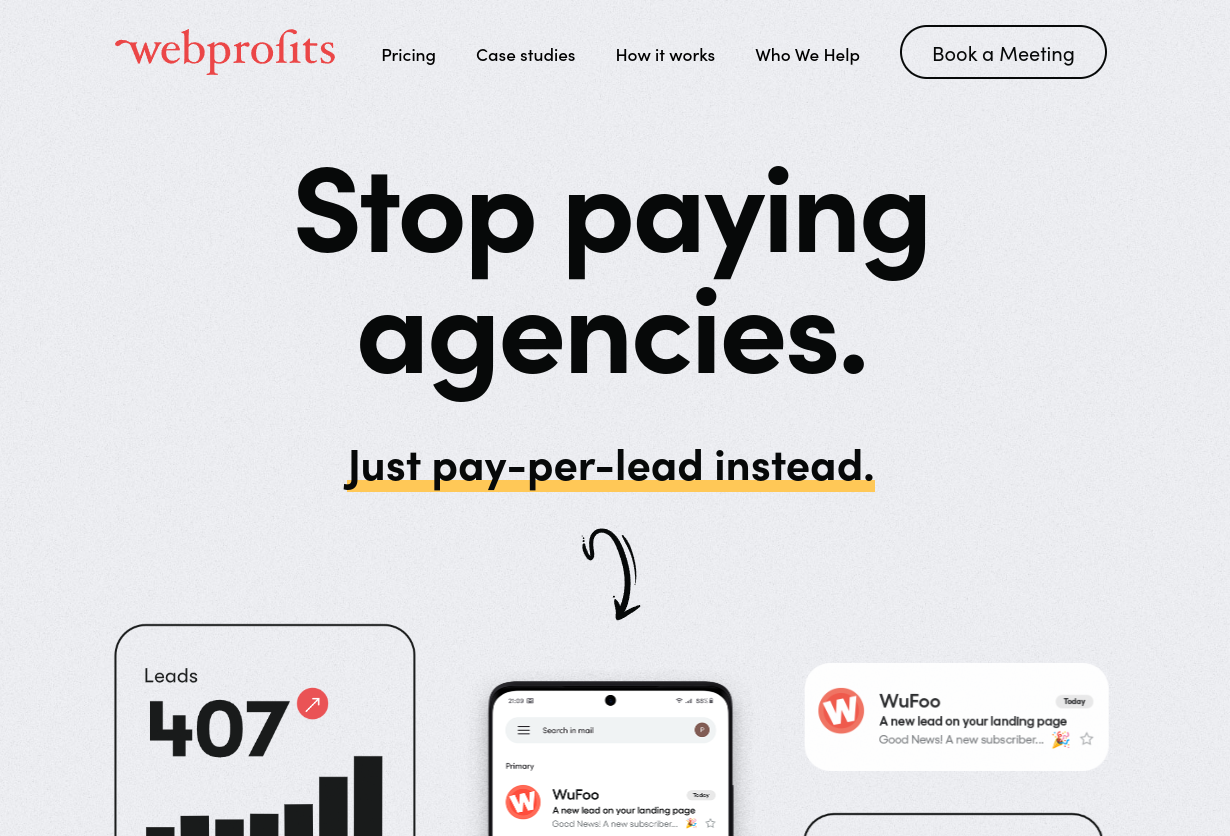 WebProfits screenshot