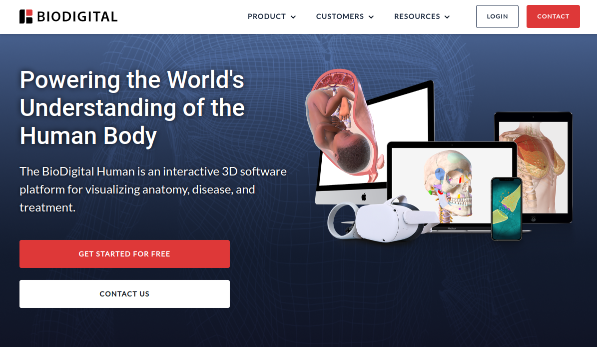 BioDigital screenshot