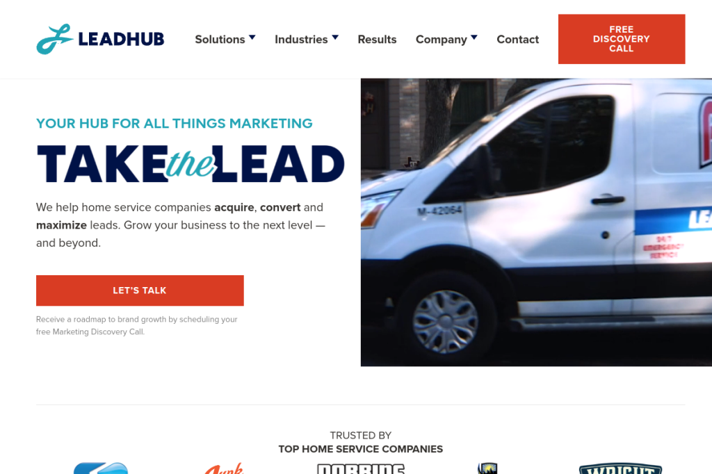 Leadhub screenshot