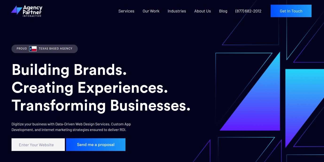 Agency Partner Interactive screenshot