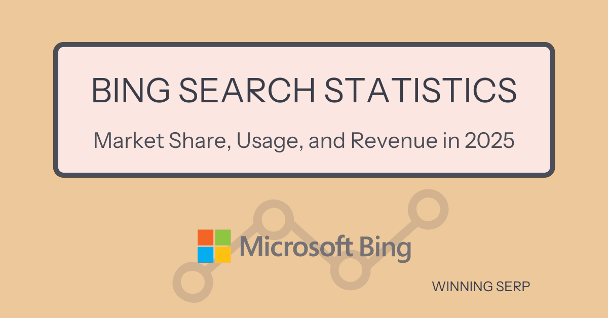 Bing Search Statistics: Market Share, Usage, and Revenue in 2025